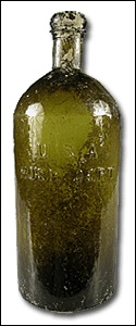 A USA Hosp. Dept. bottle recovered from Feature 41
